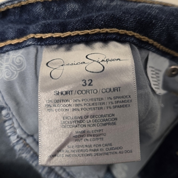 Jessica Simpson Sunshine Skinny Boot Jeans 32 short - Picture 7 of 9